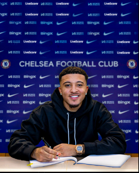 jadon sancho to chelsea